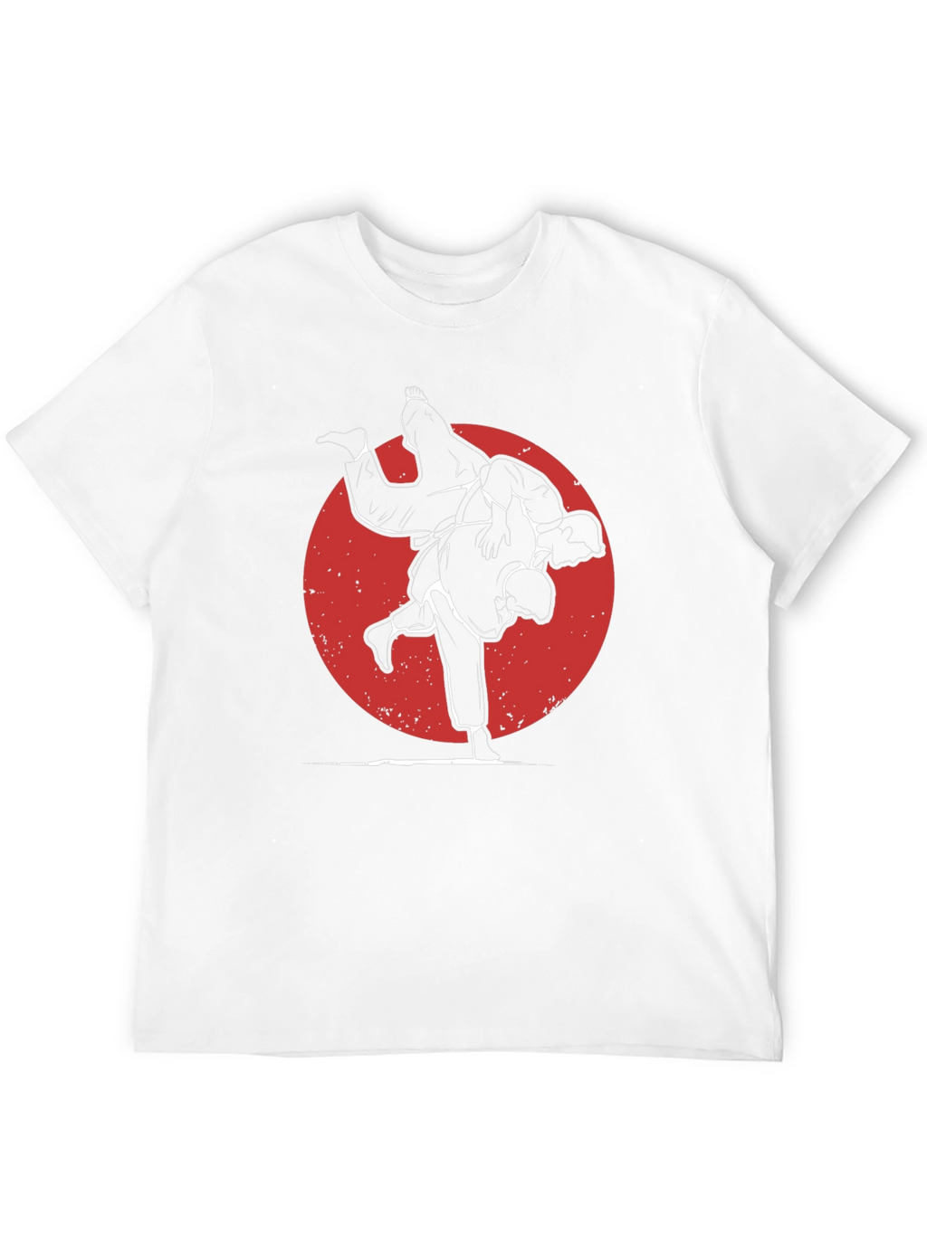 Judo Silhouette Graphic Tee - Martial Arts Style