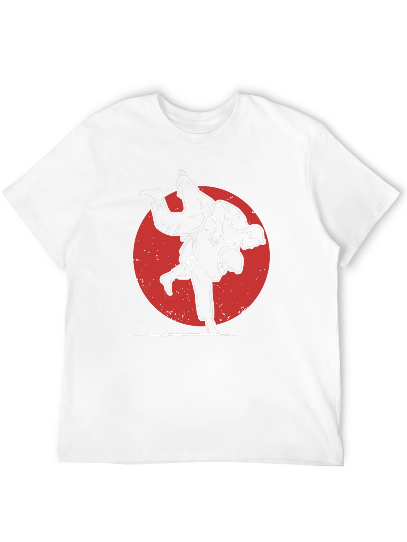 Judo Silhouette Graphic Tee - Martial Arts Style