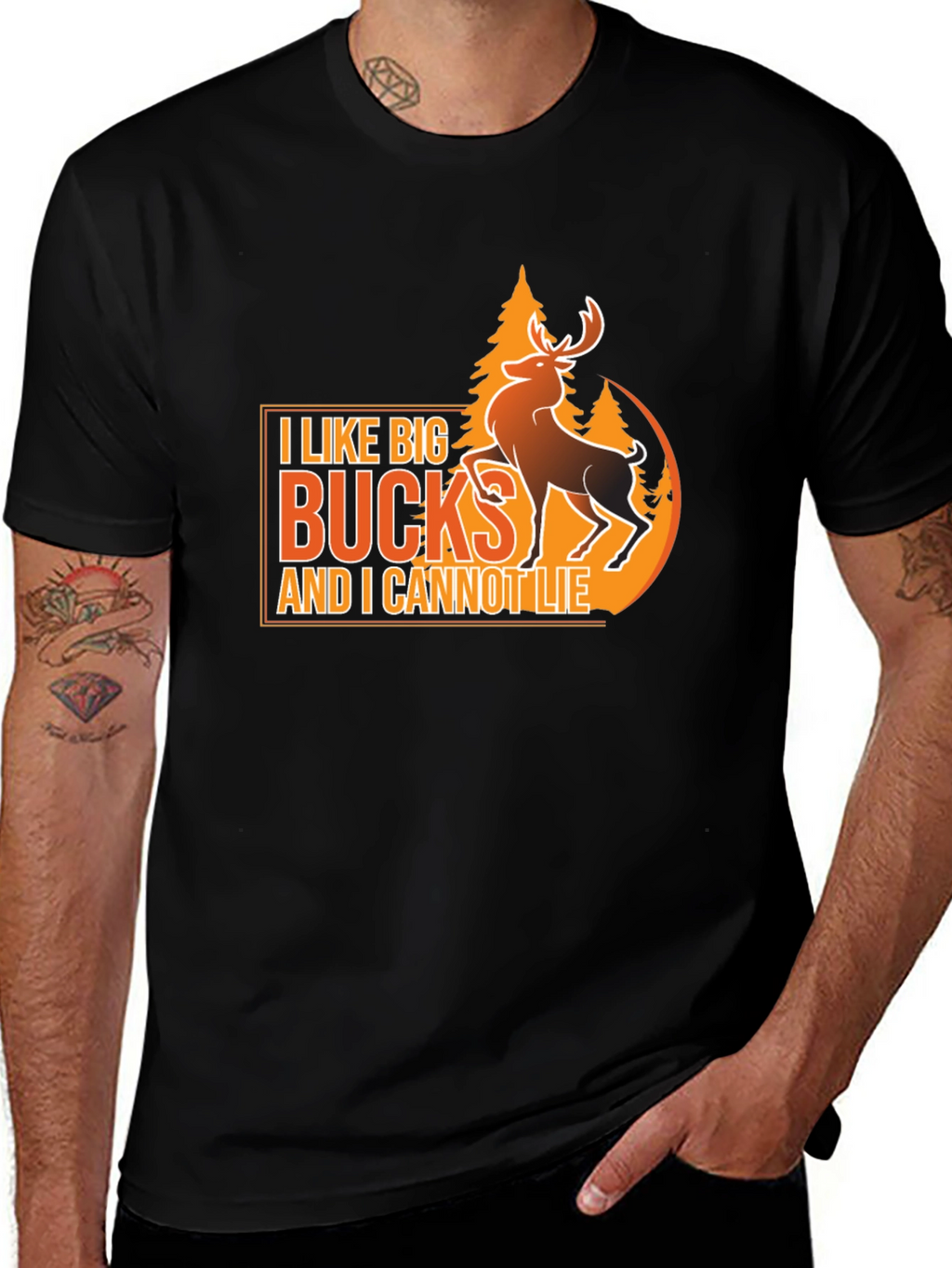 I Like Big Bucks T-Shirt - Hunting Tee