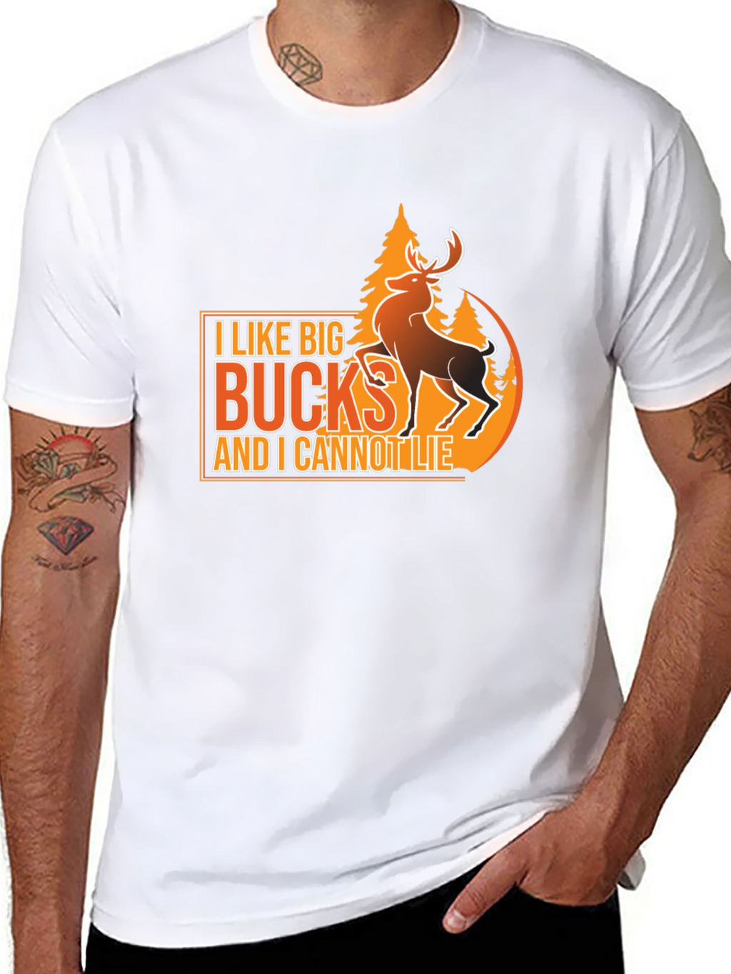 I Like Big Bucks T-Shirt - Hunting Tee