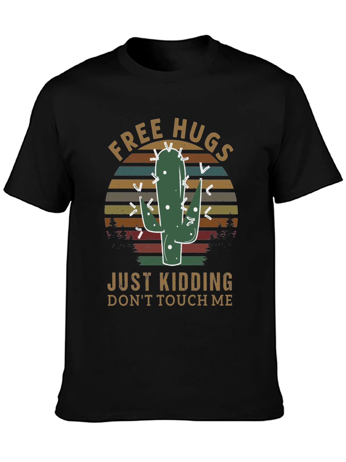 Free Hugs Cactus T-Shirt