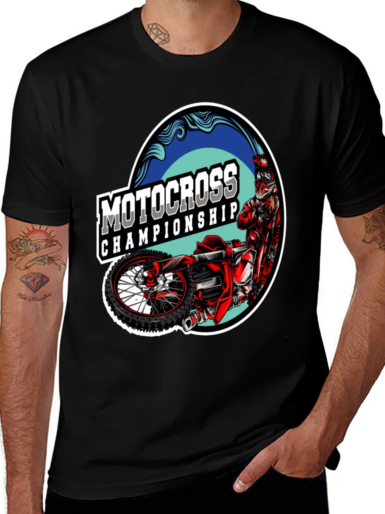 Motocross Championship Graphic Tee