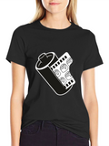 Retro Film Roll T-Shirt - Classic Photography Tee