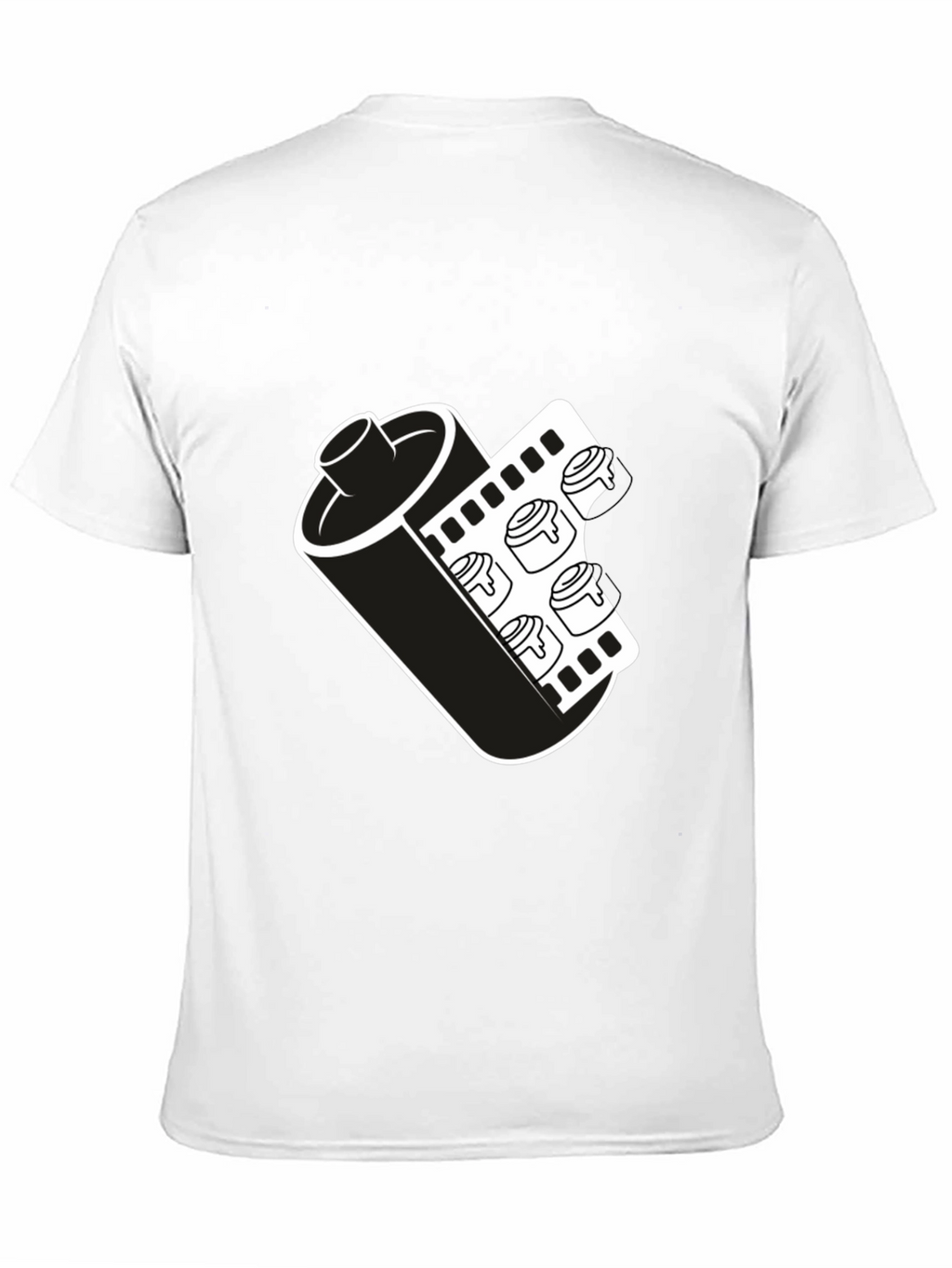 Retro Film Roll T-Shirt - Classic Photography Tee