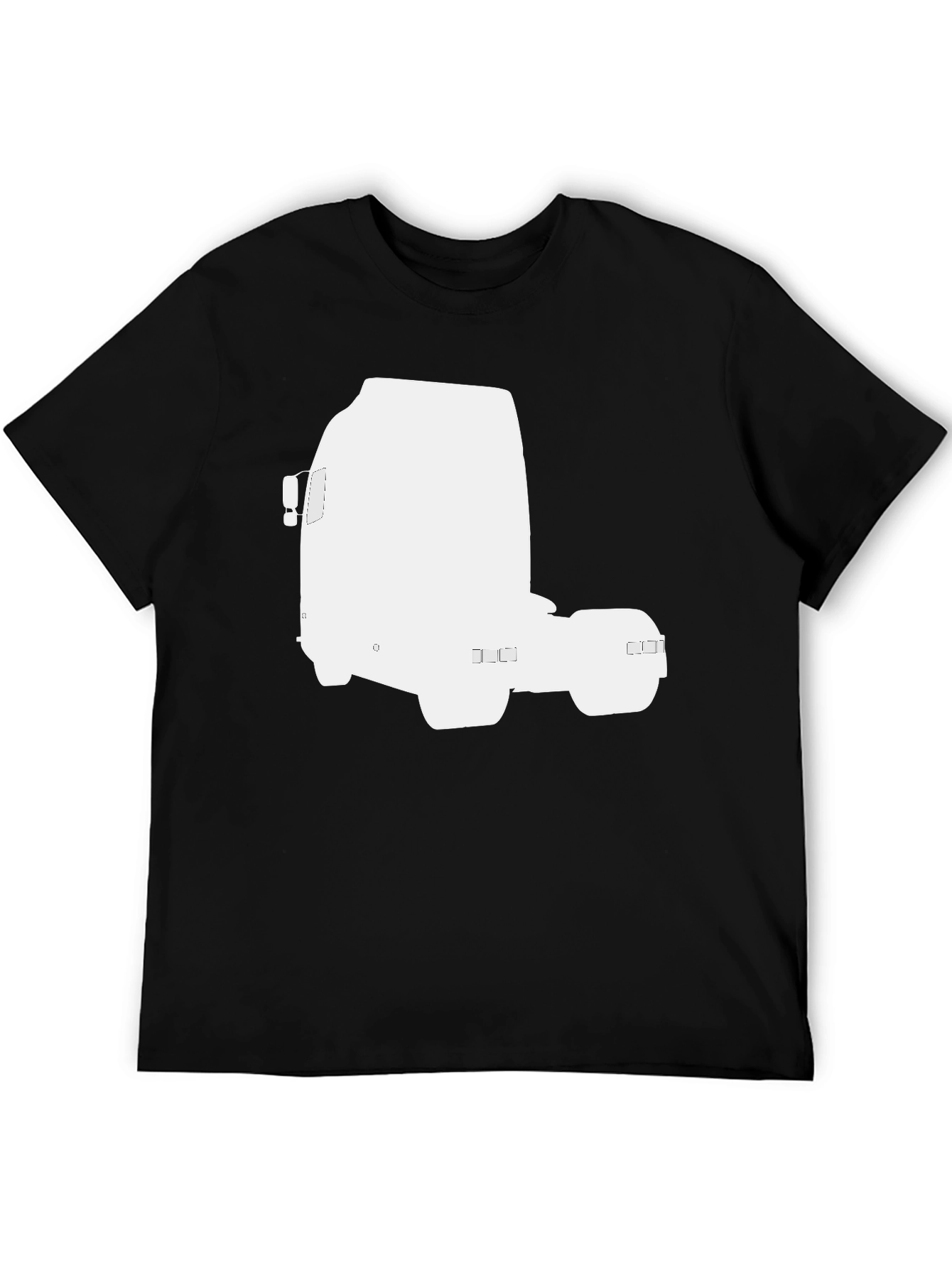 Truck Silhouette T-Shirt - Classic Black Tee