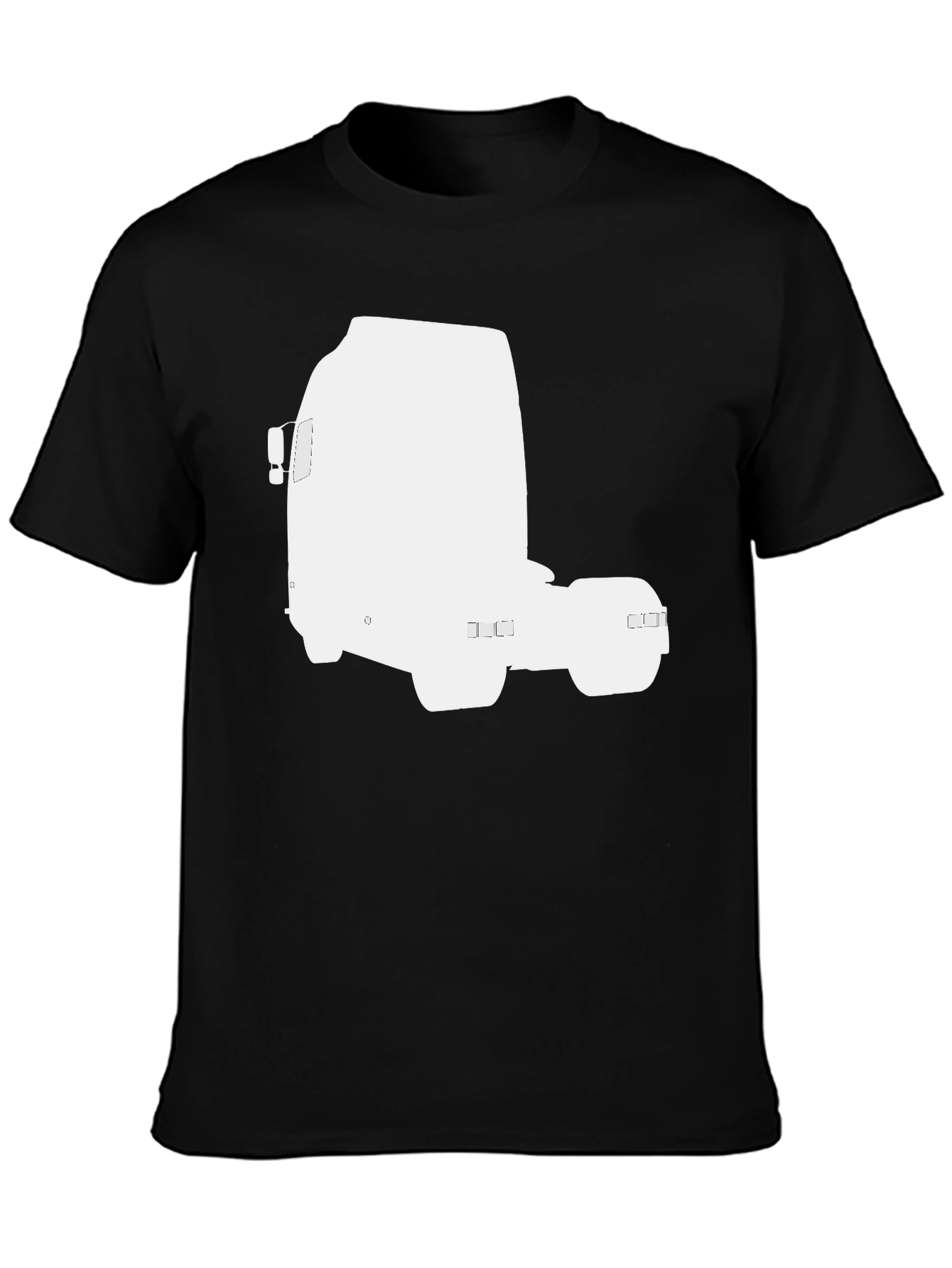Truck Silhouette T-Shirt - Classic Black Tee