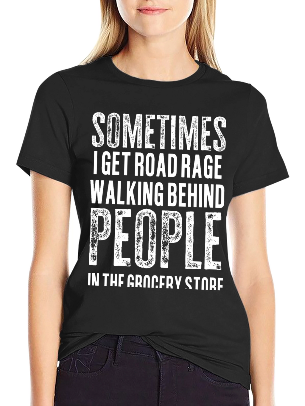 Road Rage Grocery Store T-Shirt