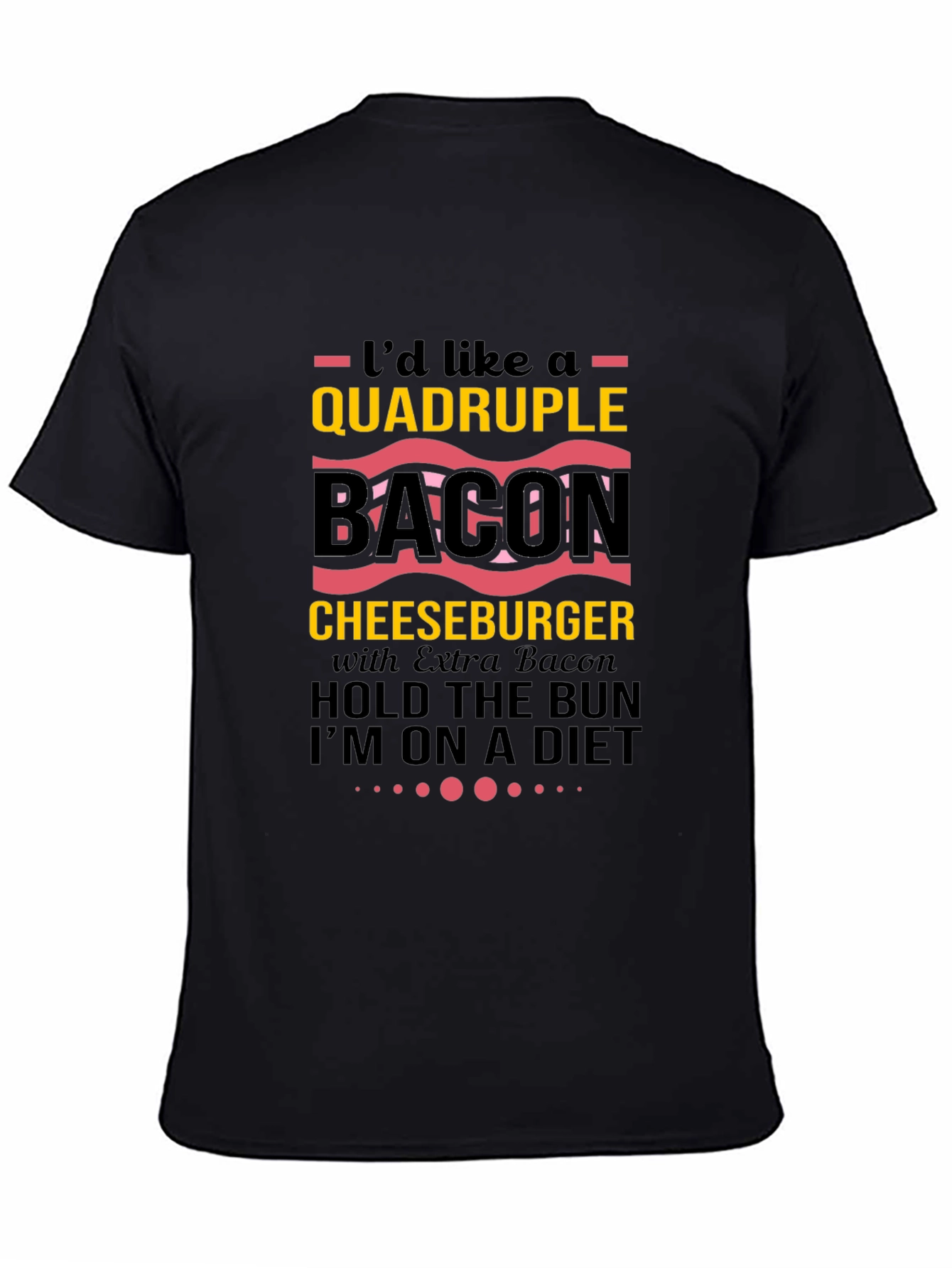Quadruple Bacon Cheeseburger T-Shirt