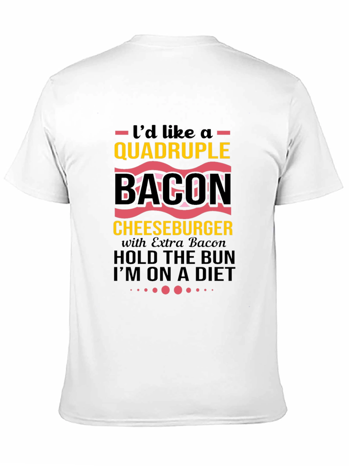 Quadruple Bacon Cheeseburger T-Shirt