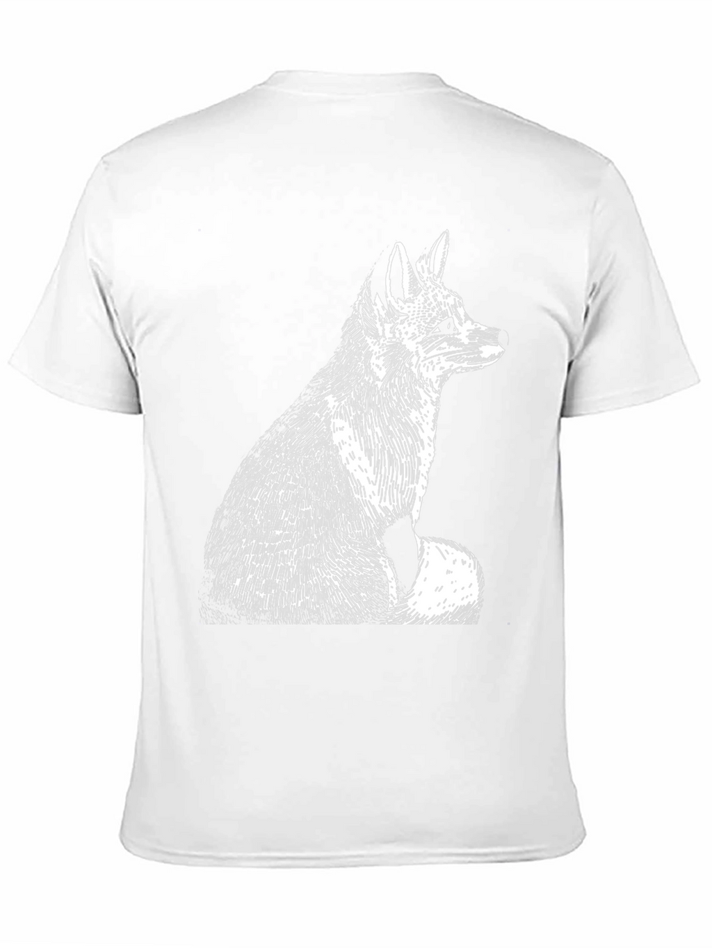 Fox Graphic Tee - Classic Black Cotton T-Shirt