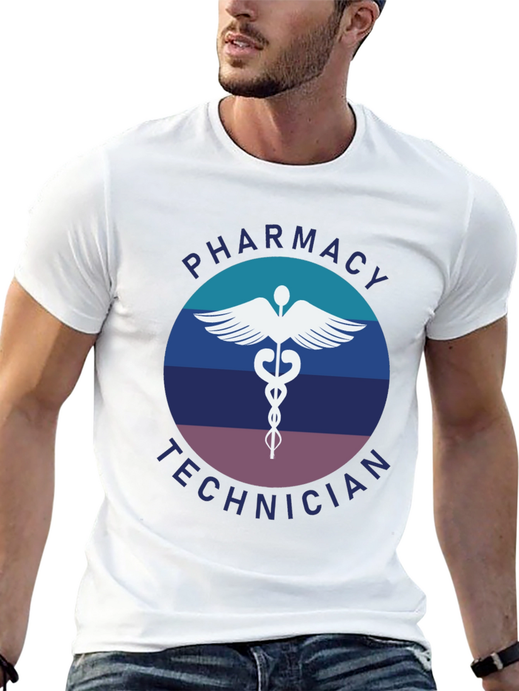 Pharmacy Technician Caduceus T-Shirt