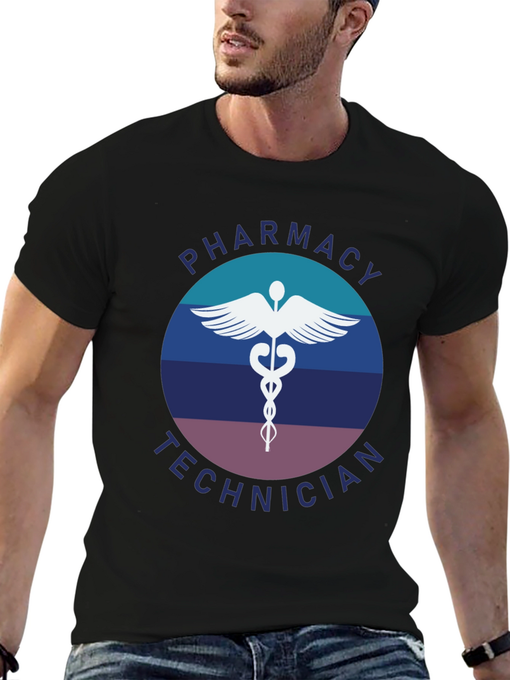 Pharmacy Technician Caduceus T-Shirt
