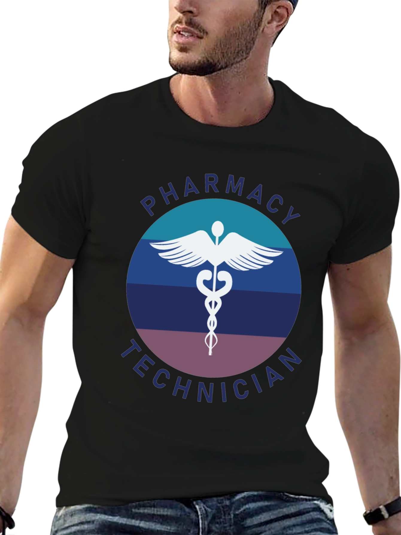 Pharmacy Technician Caduceus T-Shirt