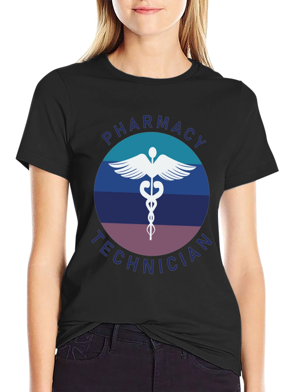Pharmacy Technician Caduceus T-Shirt