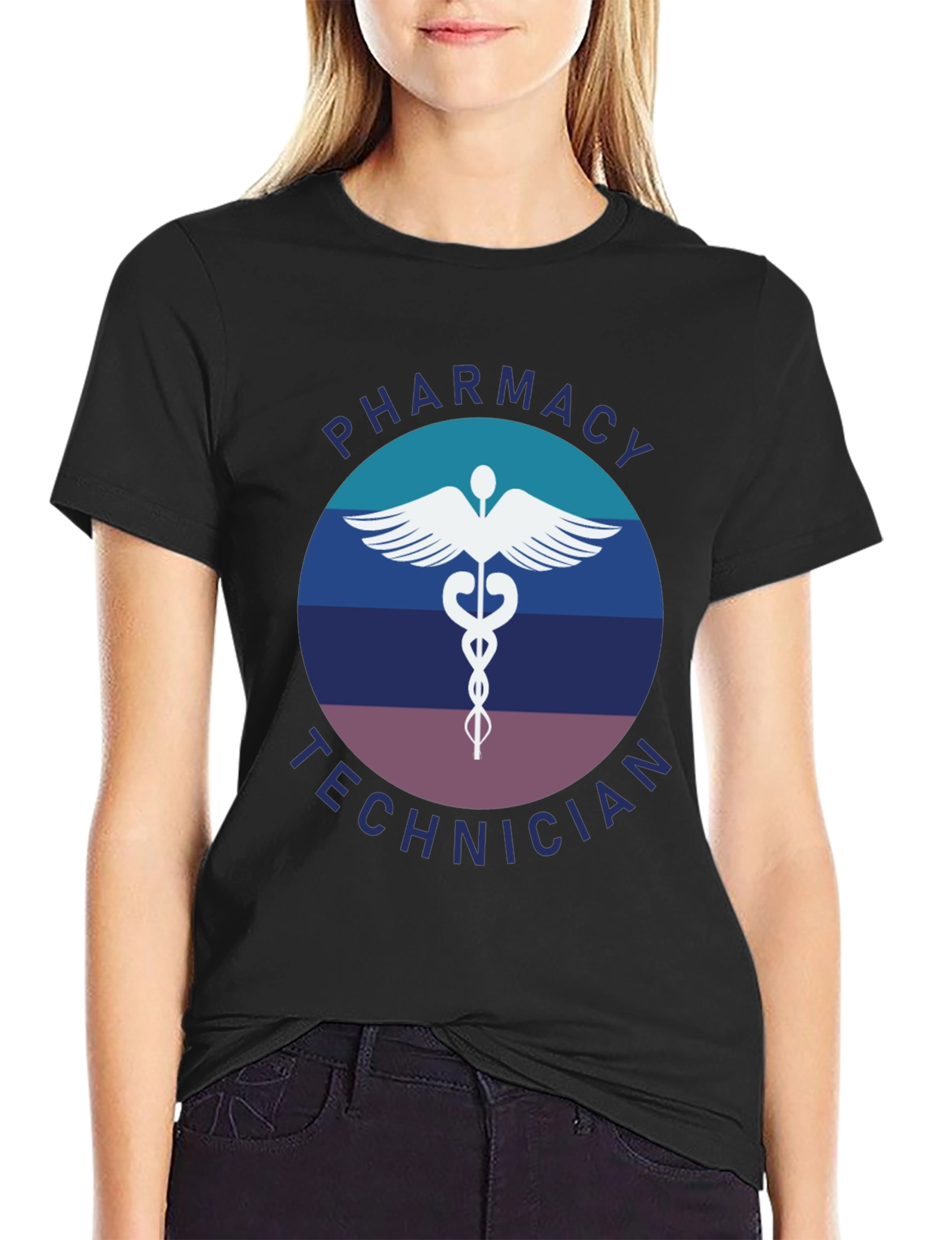 Pharmacy Technician Caduceus T-Shirt