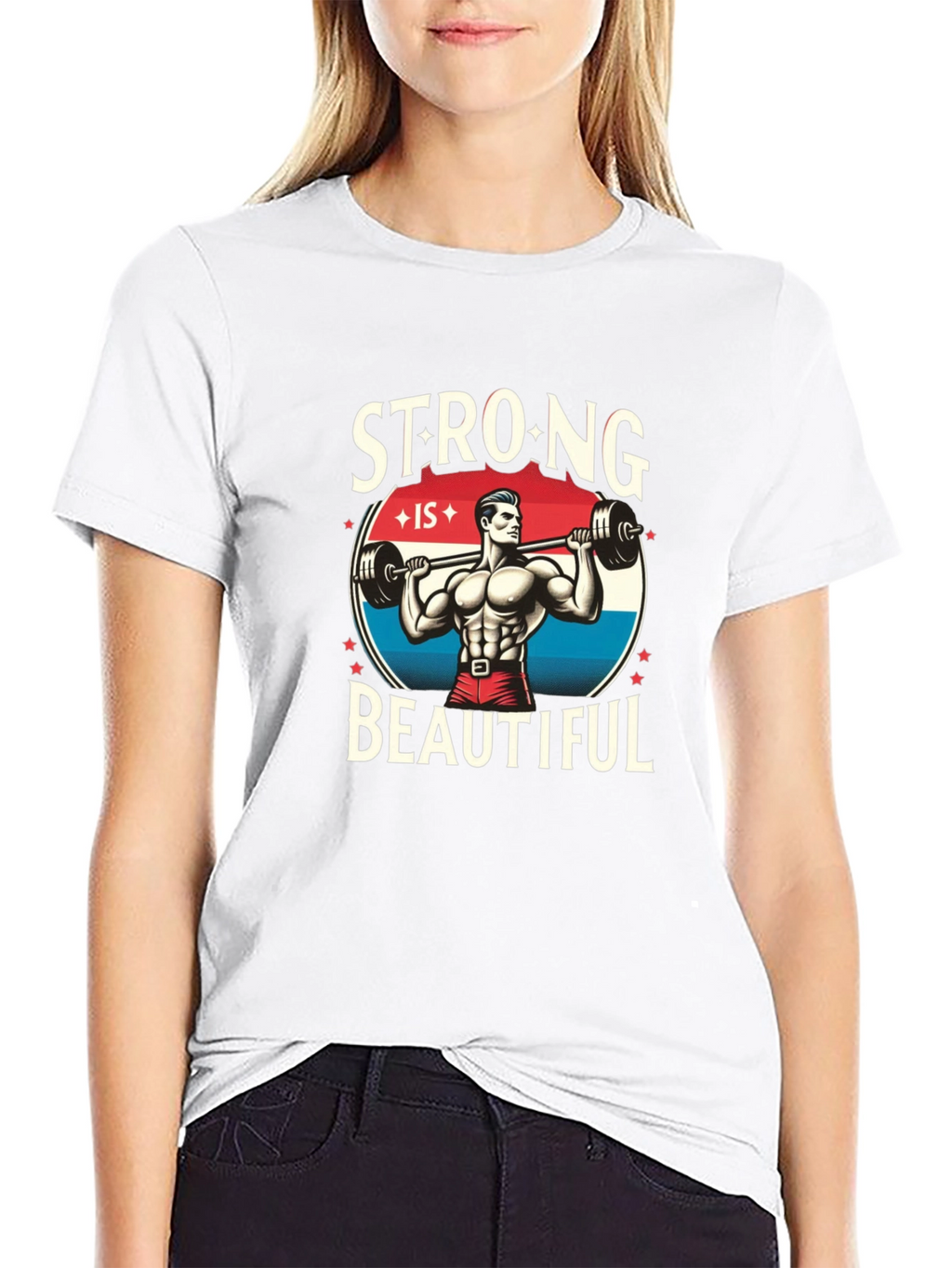 Strong is Beautiful Graphic T-Shirt