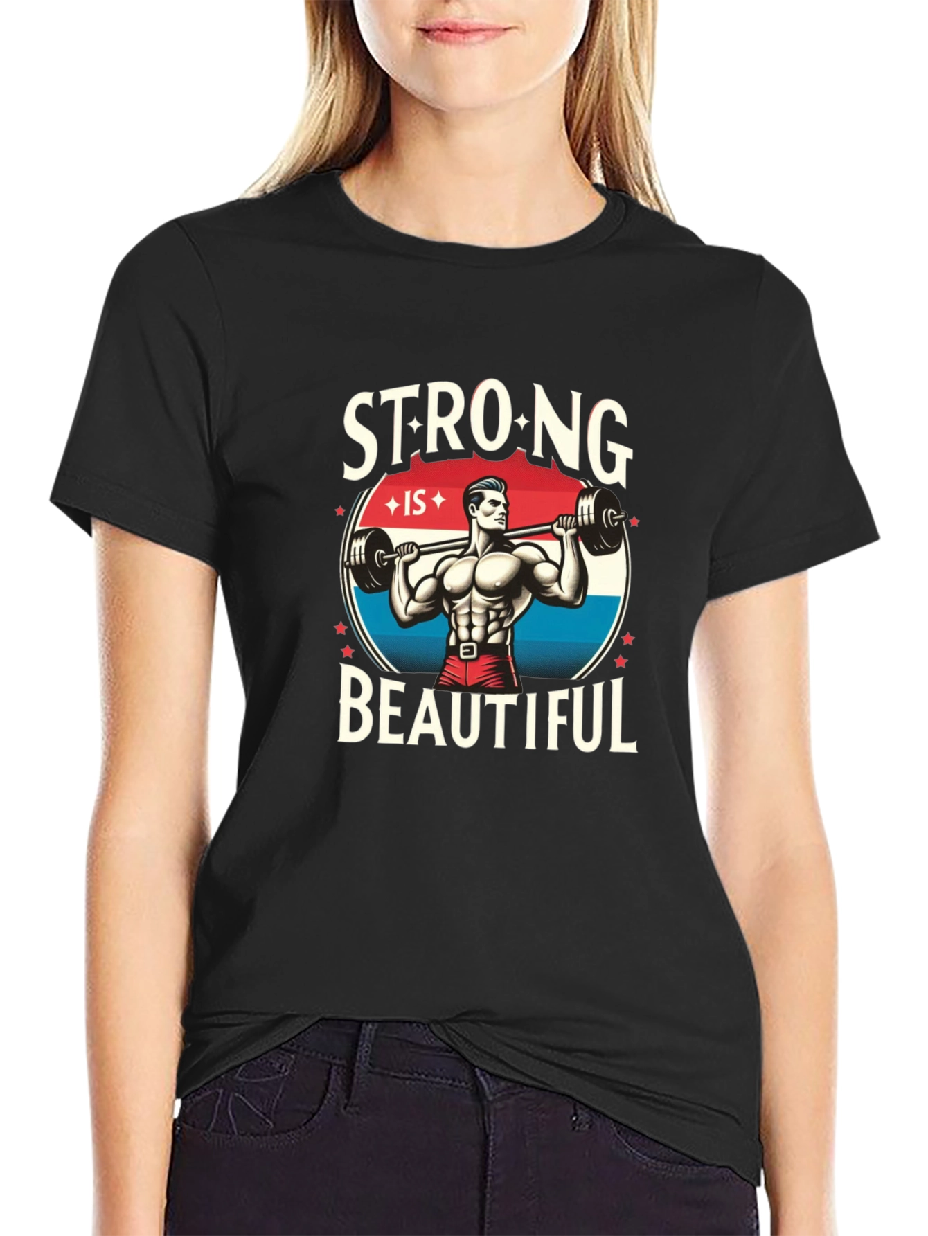 Strong is Beautiful Graphic T-Shirt