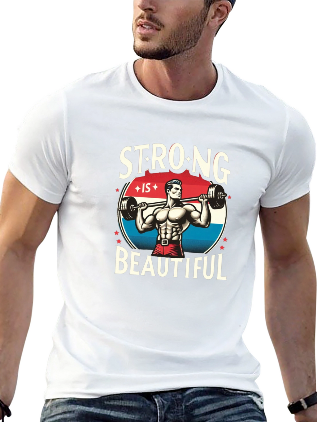 Strong is Beautiful Graphic T-Shirt