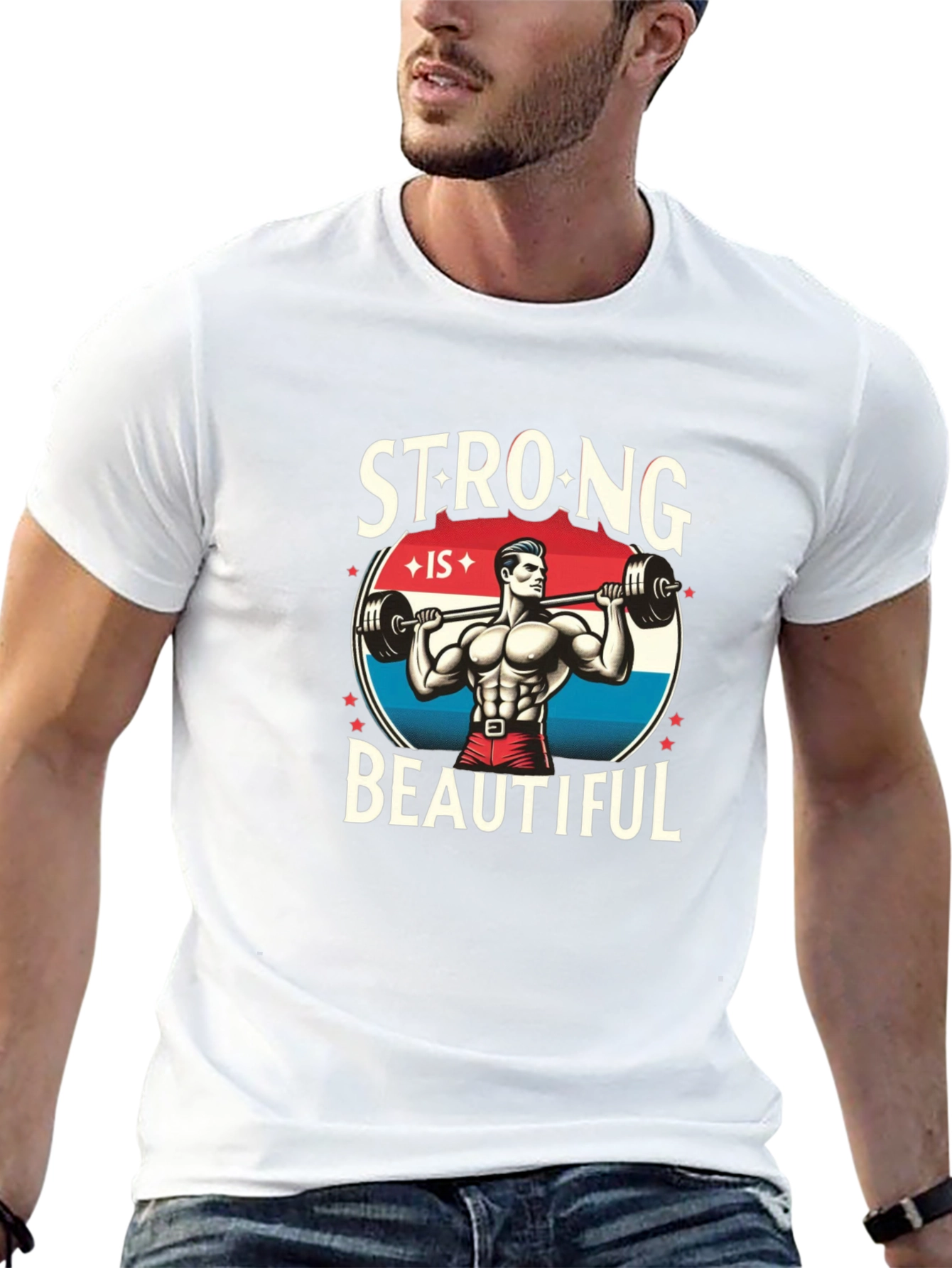 Strong is Beautiful Graphic T-Shirt