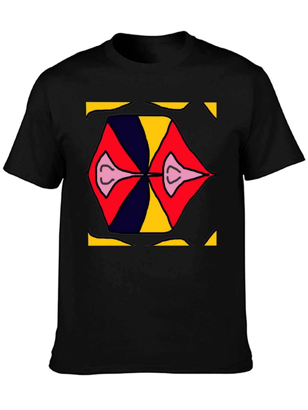 Abstract Graphic Print T-Shirt
