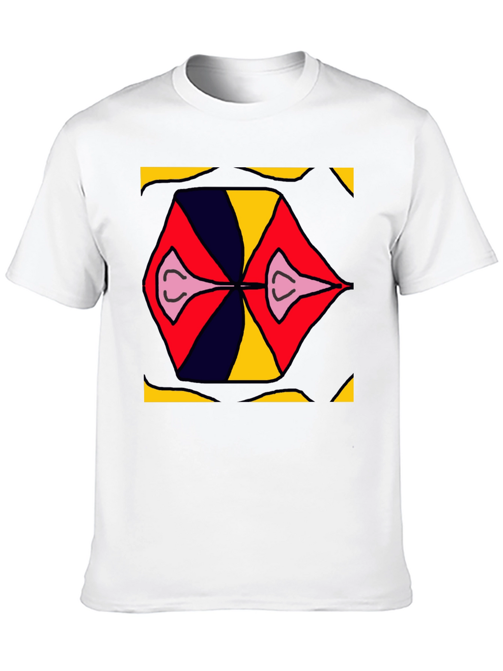 Abstract Graphic Print T-Shirt