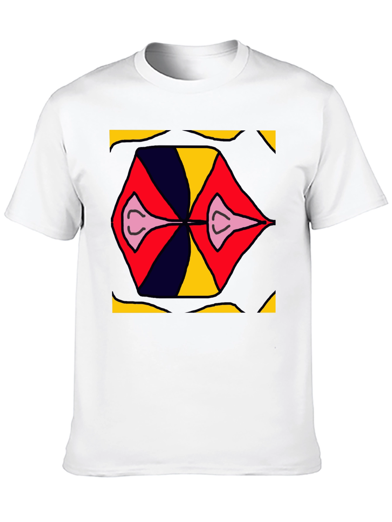 Abstract Graphic Print T-Shirt