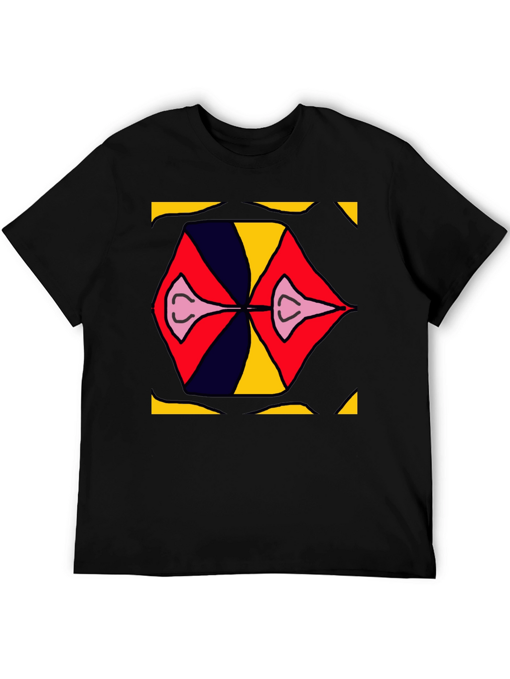 Abstract Graphic Print T-Shirt