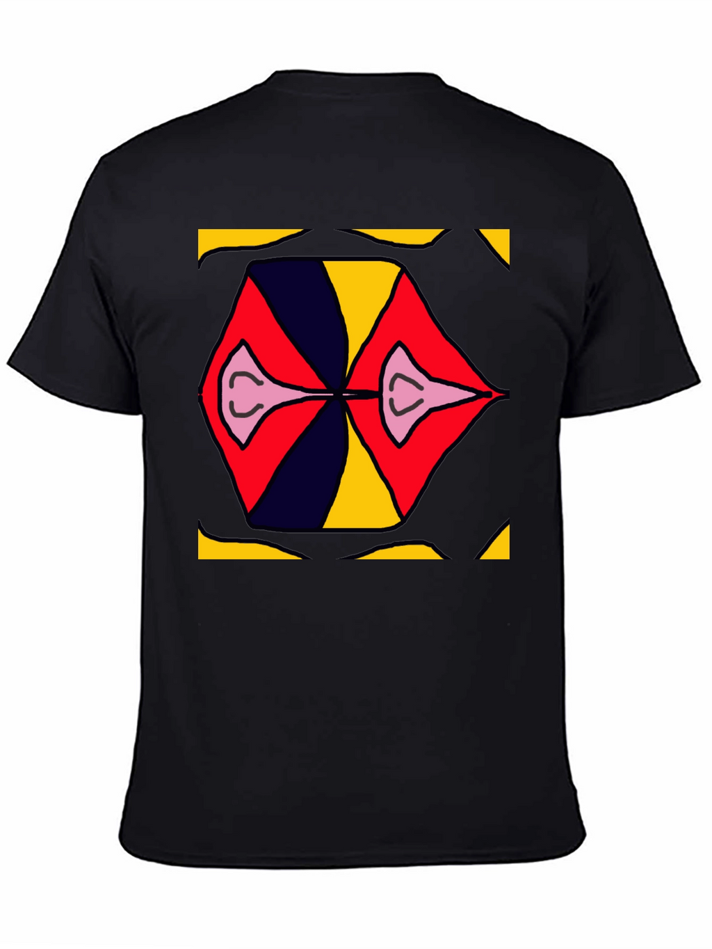 Abstract Graphic Print T-Shirt