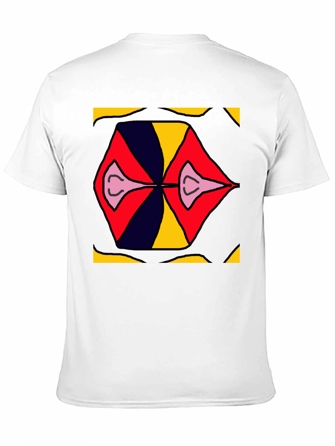 Abstract Graphic Print T-Shirt