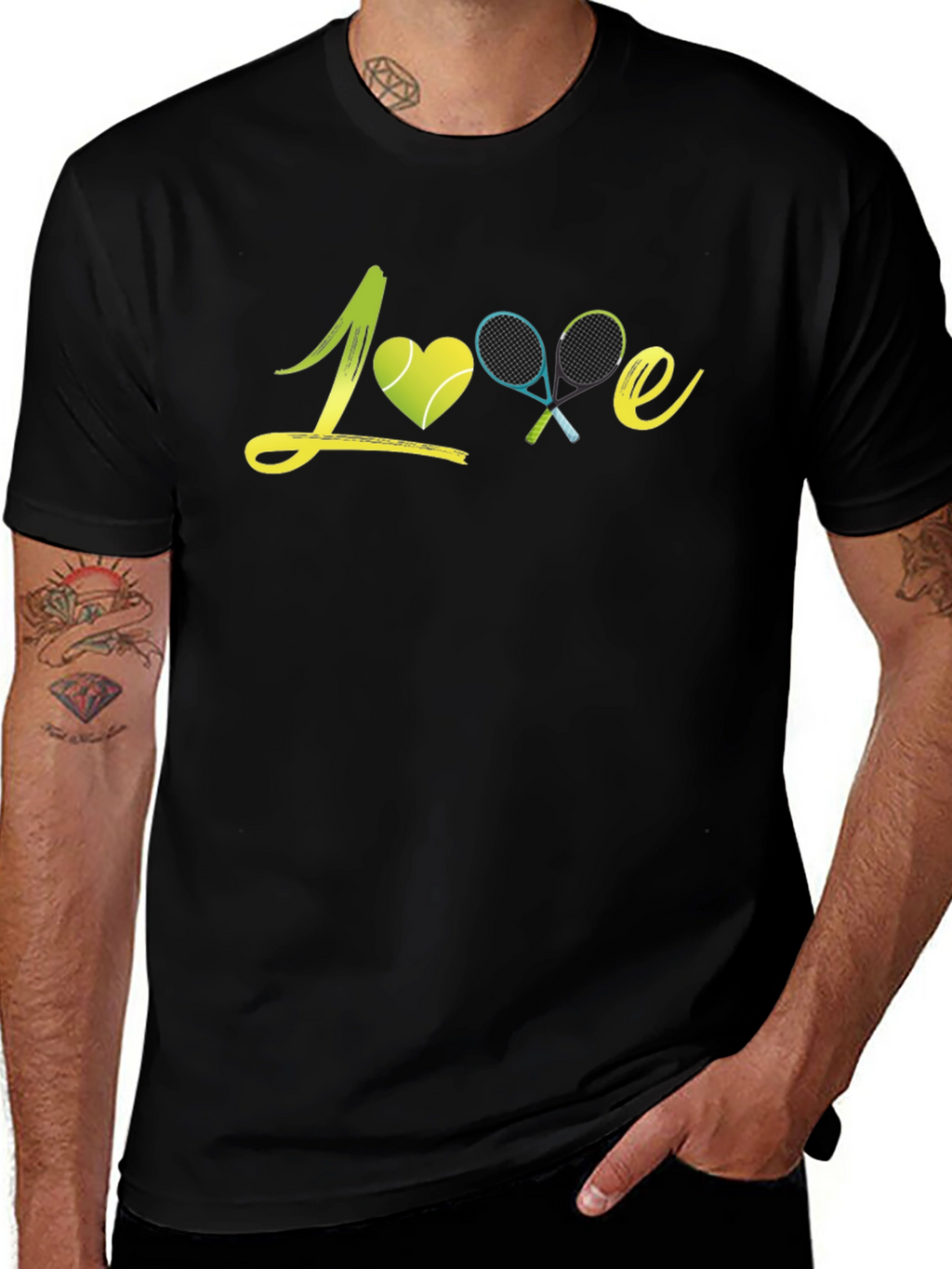Love Tennis Graphic T-Shirt - Trendy Athlete Tee