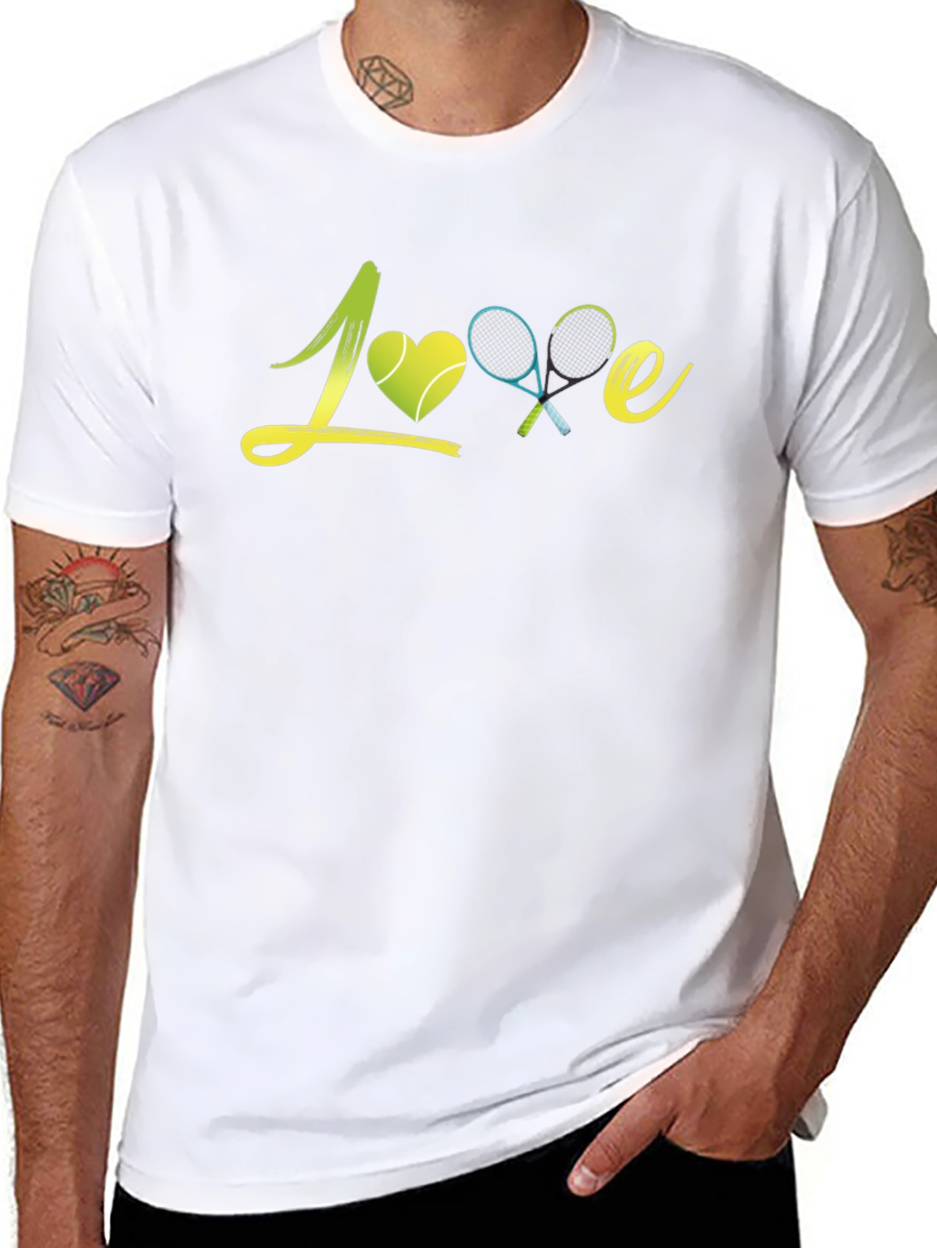Love Tennis Graphic T-Shirt - Trendy Athlete Tee