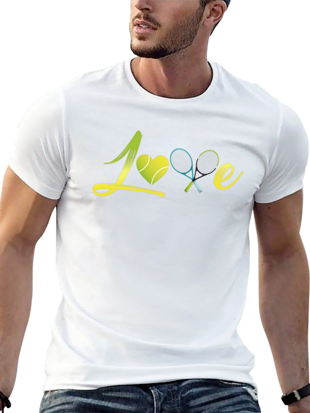 Love Tennis Graphic T-Shirt - Trendy Athlete Tee