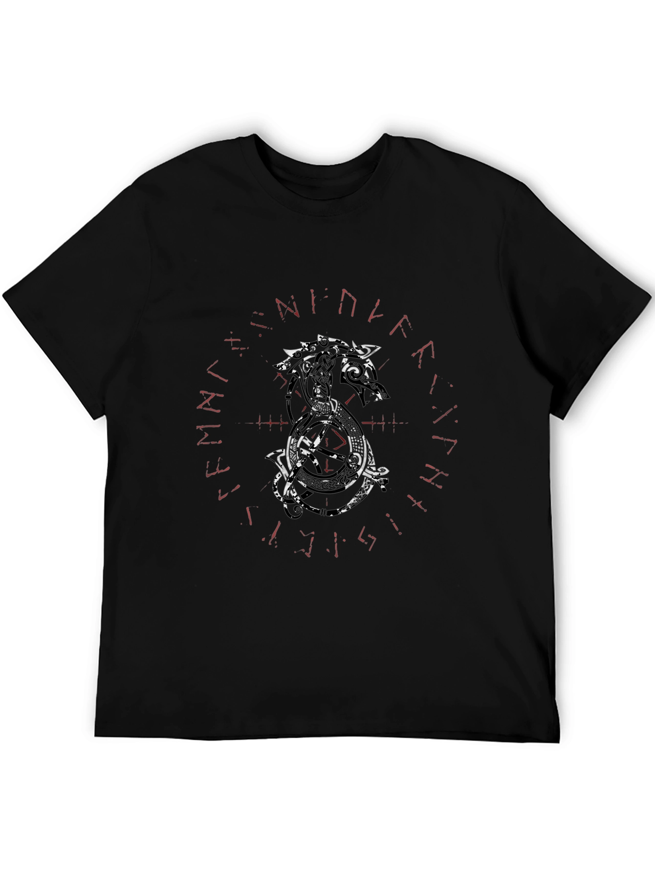 Viking Horse T-Shirt - Norse Mythology Graphic Tee