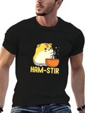 Ham-Stir T-Shirt - Cute Hamster Graphic Tee