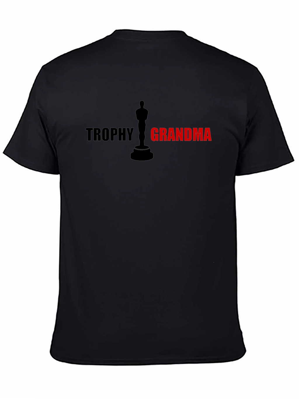 Trophy Grandma Graphic T-Shirt - Black