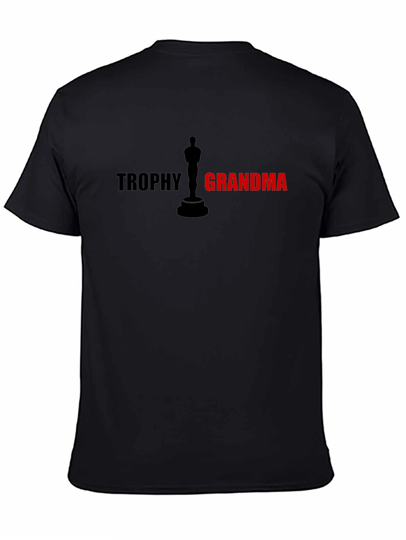 Trophy Grandma Graphic T-Shirt - Black