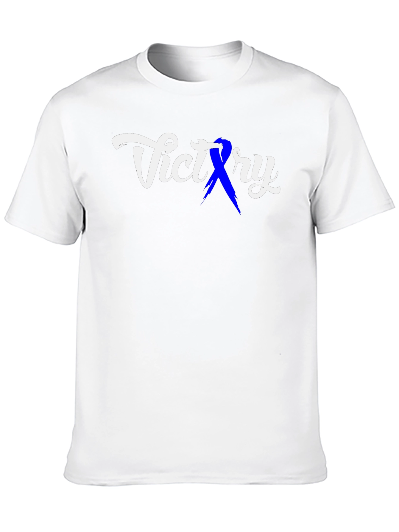 Victory Ribbon Graphic T-Shirt - Classic Black Tee