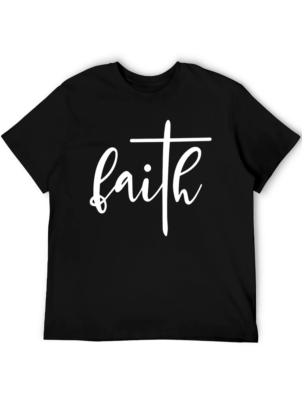 Faith Graphic Tee - Black Christian T-Shirt