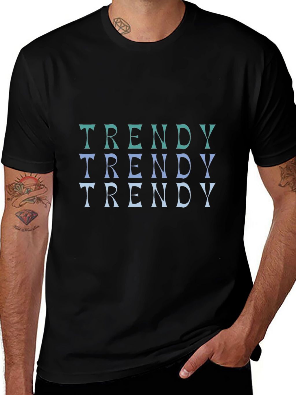 Trendy Graphic Tee - Stylish Fashion T-Shirt