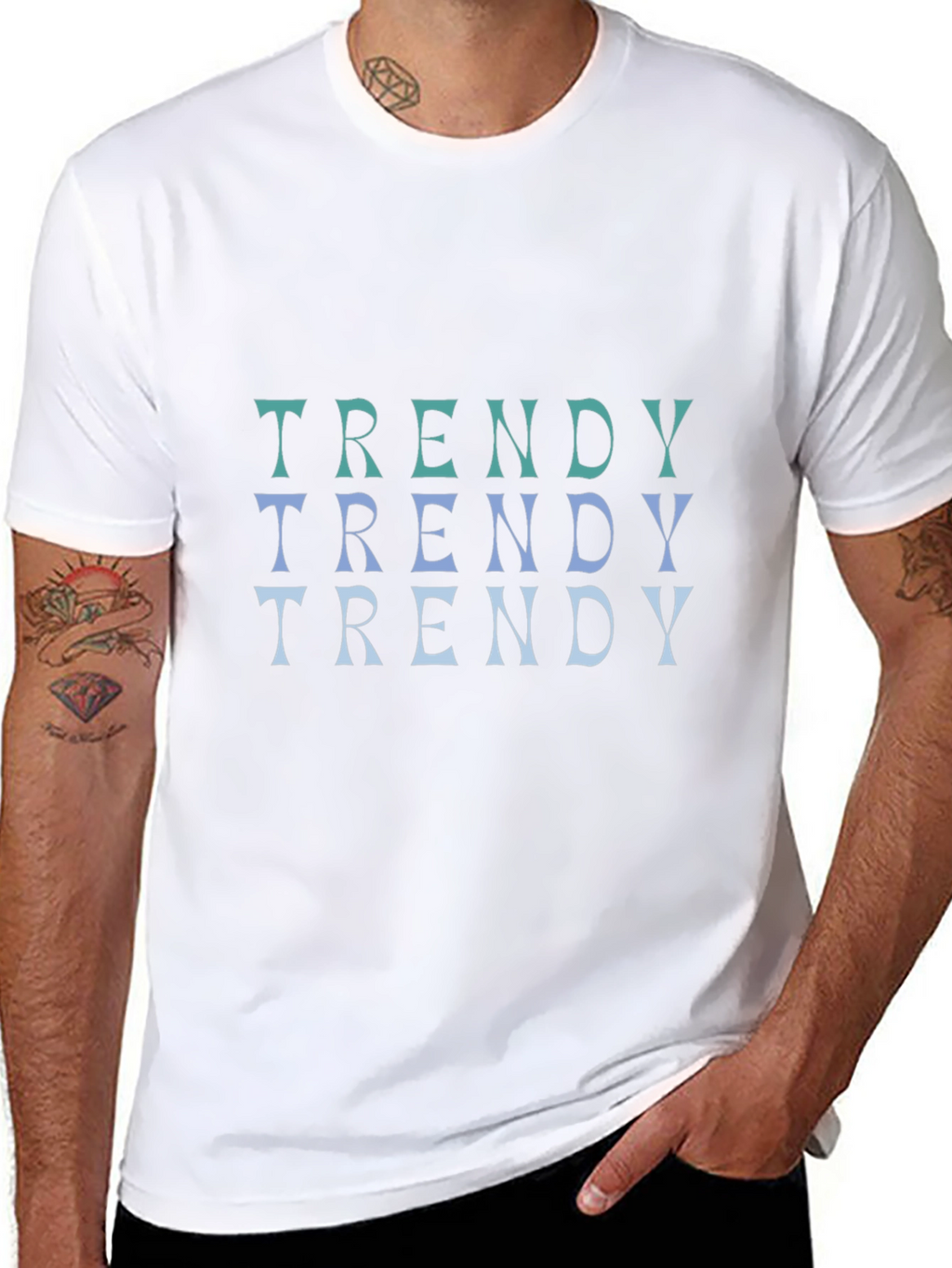 Trendy Graphic Tee - Stylish Fashion T-Shirt