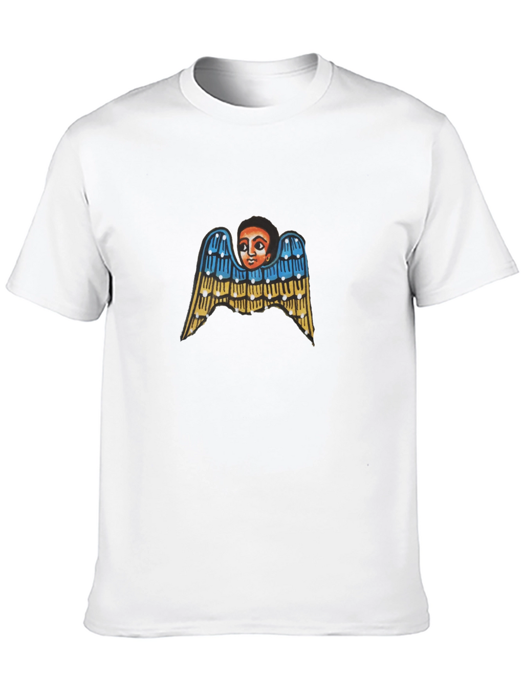 Angel Wings Graphic Black Tee