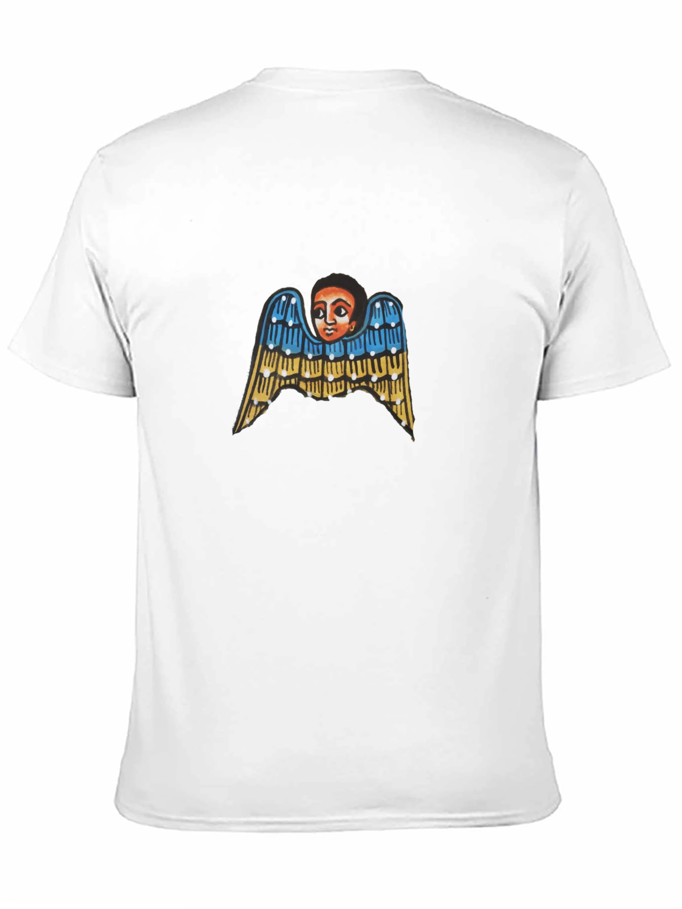 Angel Wings Graphic Black Tee