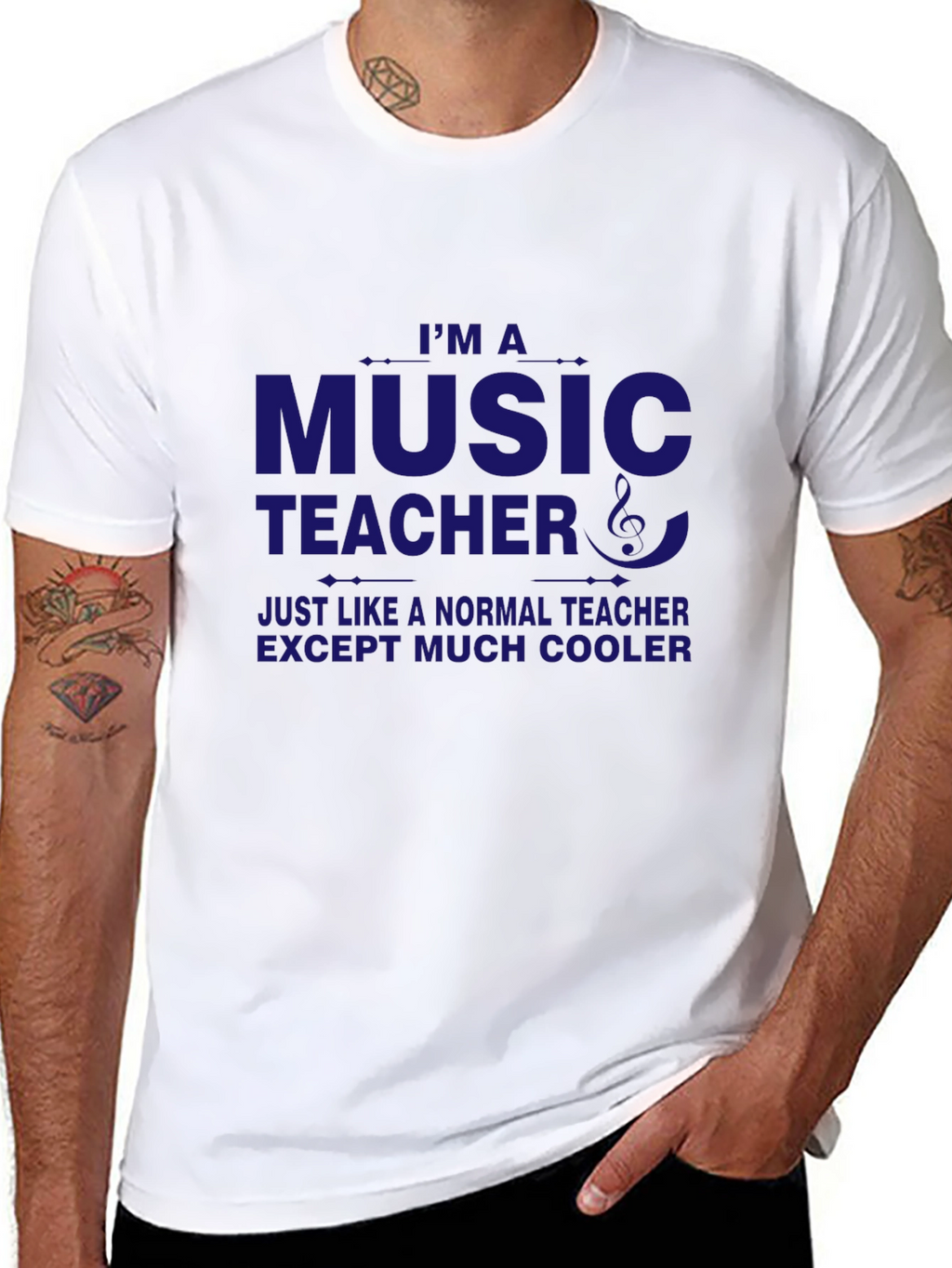Music Teacher T-Shirt - Cool Teacher Apparel