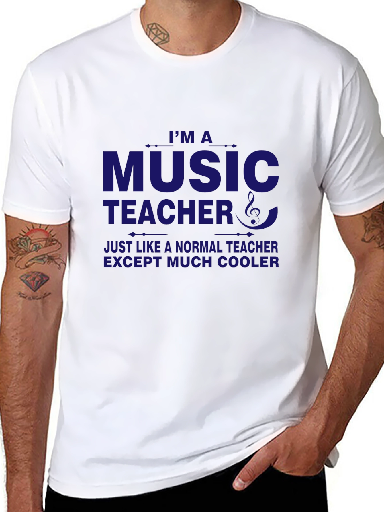 Music Teacher T-Shirt - Cool Teacher Apparel