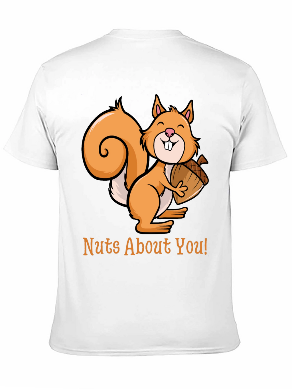Nuts About You Squirrel Graphic Tee