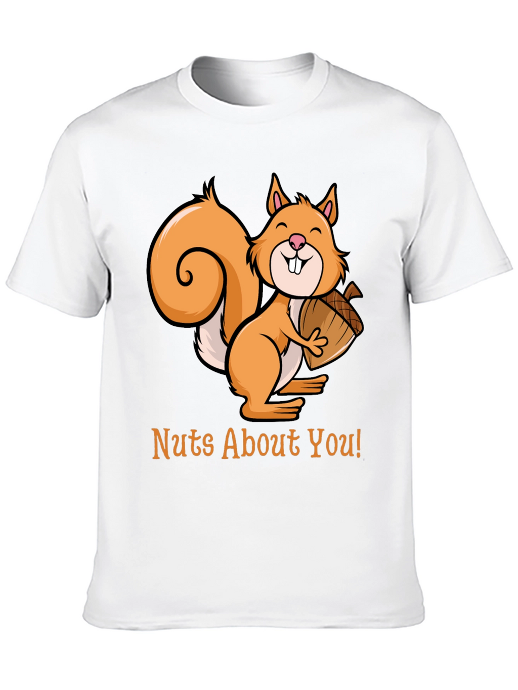 Nuts About You Squirrel Graphic Tee