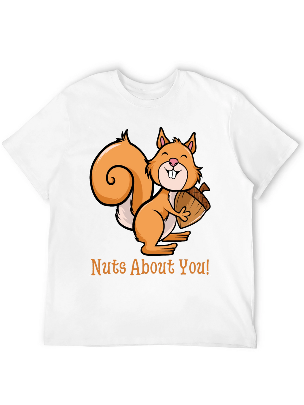 Nuts About You Squirrel Graphic Tee