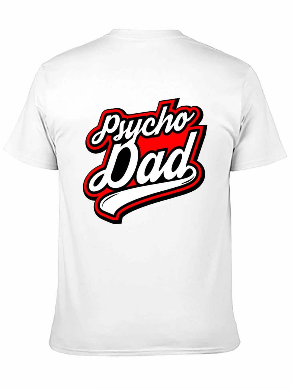 Psycho Dad Graphic Tee - Black Crew Neck
