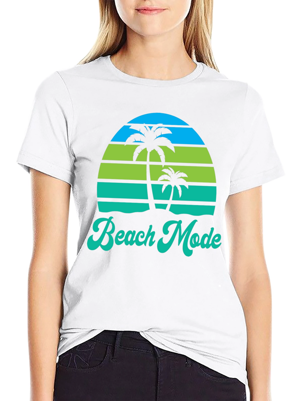 Beach Mode Graphic Tee - Tropical Vibes