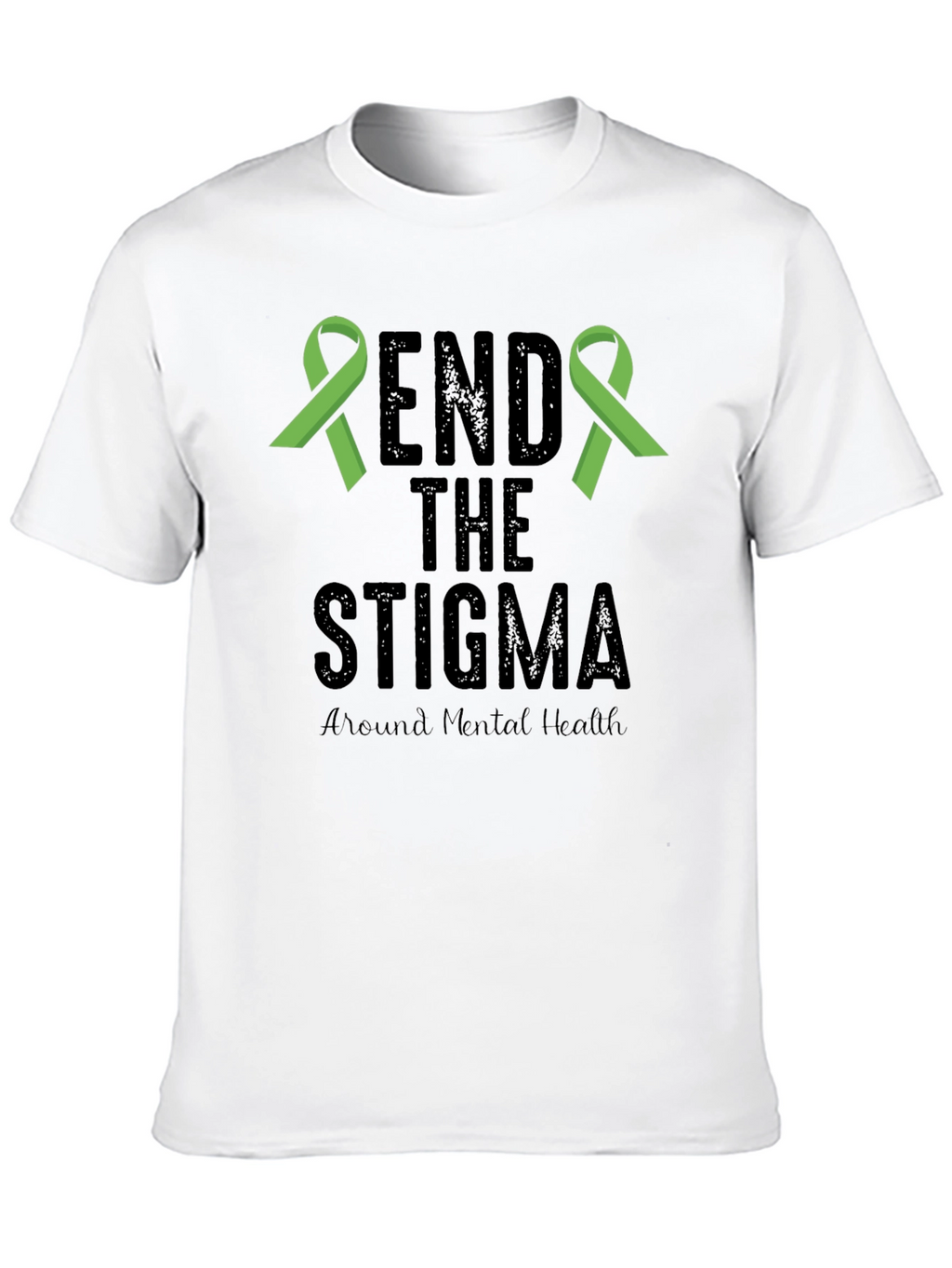 End The Stigma Mental Health Awareness T-Shirt